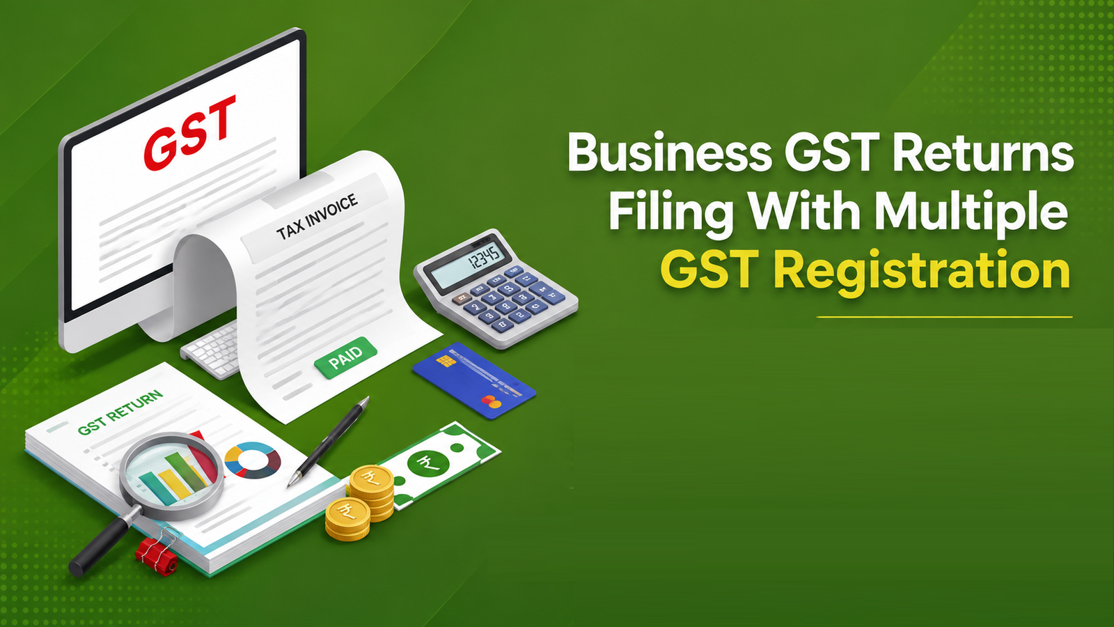 Business GST Returns Filing With Multiple GST Registration