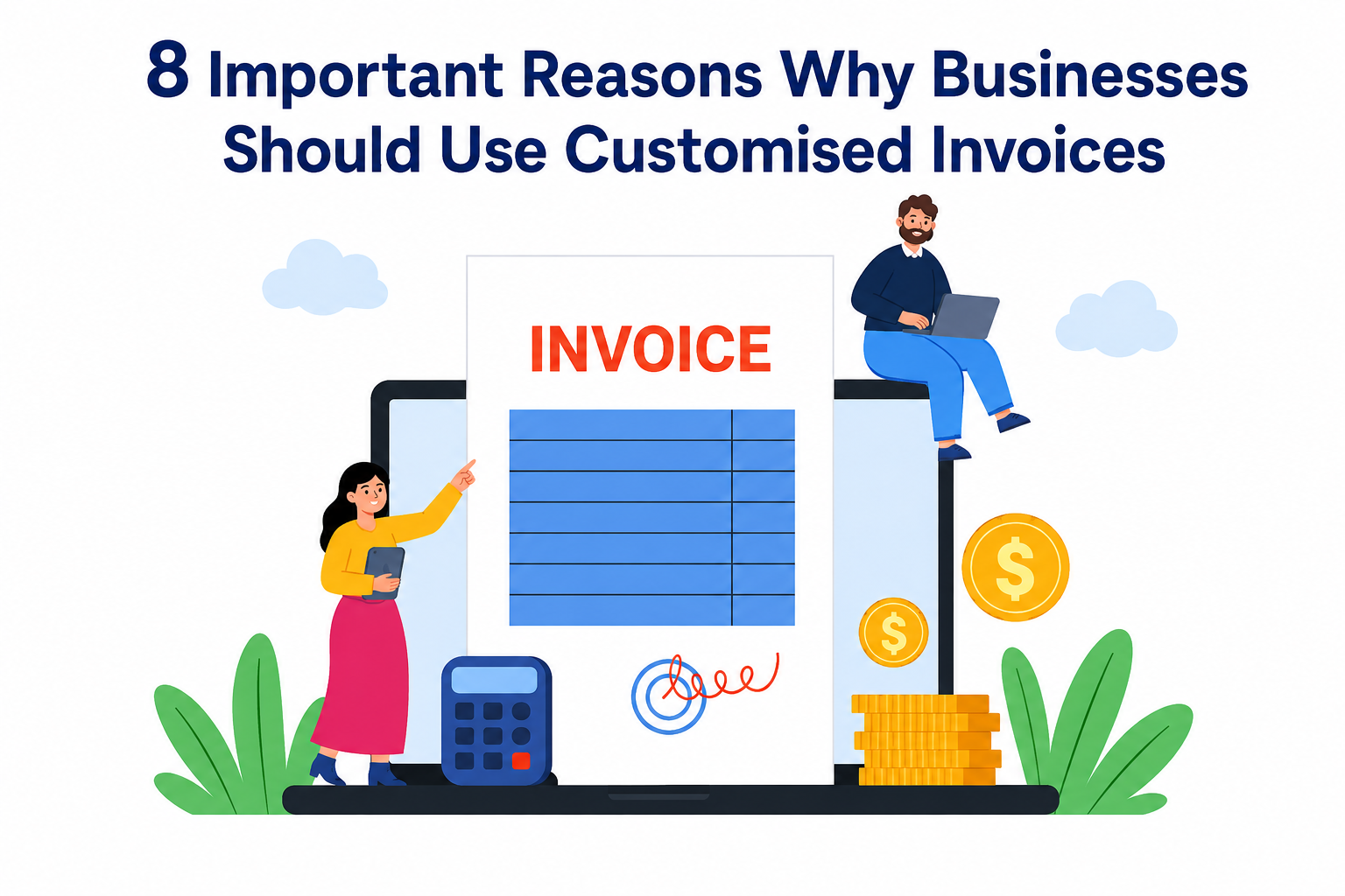 8 Important Reasons Why Businesses Should Use Customised Invoices